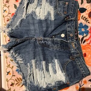 Bailey Ray & Co. Distressed Denim Shorts